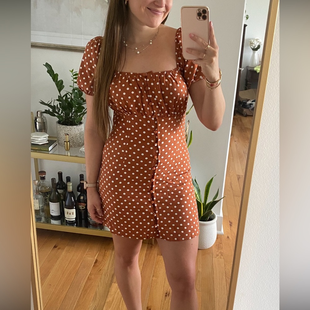 By Together Polka Dot Mini Dress